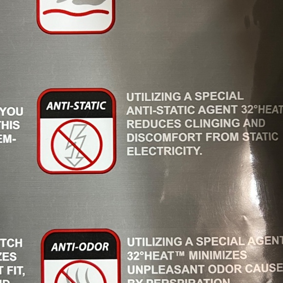 32 Degree Heat Men’s Long Sleeve Crew Neck - Picture 8 of 8